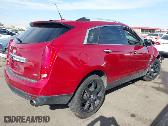 2012 Cadillac SRX Performance Collection with VIN 3GYFNBE35CS533639, listed as a IAAI auction lot 41532684 with 93,637 mi miles and . Bid and sale history available at DreamBid. Image 4.
