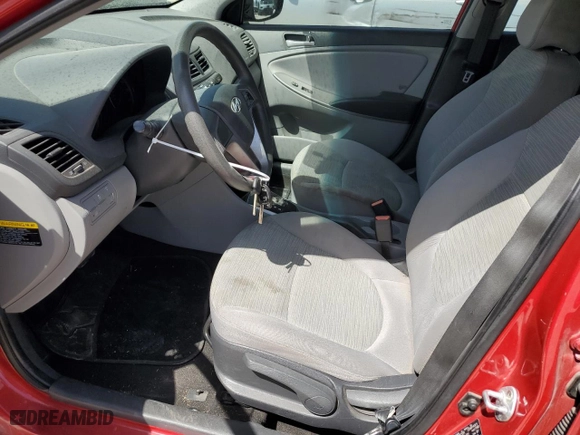 2017 Hyundai Accent SE with VIN KMHCT5AE4HU334639, listed as a Copart auction lot 48890945 with 102,751 mi miles and Salvage Title. Bid and sale history available at carsss.com. Image 7.