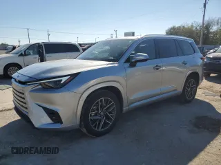 2024 Lexus TX 350 с VIN 5TDAAAB67RS000693, выставлен на аукционе Copart как лот 74490924 с пробегом 20 426 миль миль и Списание • Salvage title. История ставок и продаж доступна на DreamBid. Изображение 1.