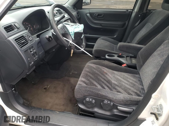 2001 Honda CR-V LX with VIN JHLRD18461C008907, listed as a Copart auction lot 45729925 with 166,836 mi miles and Salvage Title. Bid and sale history available at carsss.com. Image 7.