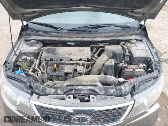 2012 Kia Forte EX with VIN KNAFU4A24C5632655, listed as a IAAI auction lot 41932379 with 146,273 mi miles. Bid and sale history available at carsss.com. Image 10.