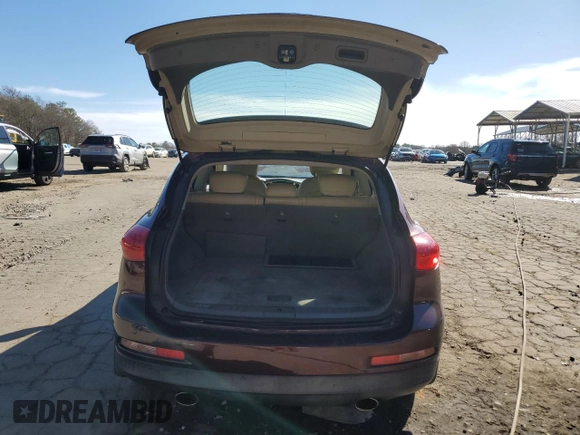 2014 Infiniti QX50 Journey with VIN JN1BJ0HP0EM210222, listed as a Copart auction lot 42376295 with 133,068 mi miles and Salvage Title. Bid and sale history available at carsss.com. Image 6.