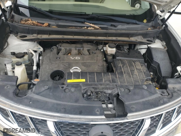 2012 Nissan Murano SL with VIN JN8AZ1MU8CW101614, listed as a Copart auction lot 45948485 with 128,066 mi miles and Salvage Title. Bid and sale history available at carsss.com. Image 11.