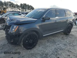 2021 Kia Telluride SX with VIN 5XYP54HC9MG166412, listed as a Copart auction lot 85106054 with 30,252 mi miles and Salvage Title. Bid and sale history available at DreamBid. Image 1.