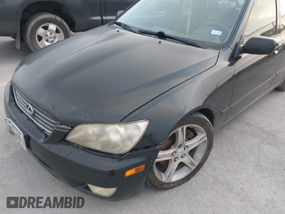 2001 Lexus IS with VIN JTHBD182810026578, listed as a IAAI auction lot 42086220 with 254,403 mi miles. Bid and sale history available at carsss.com. Image 6.