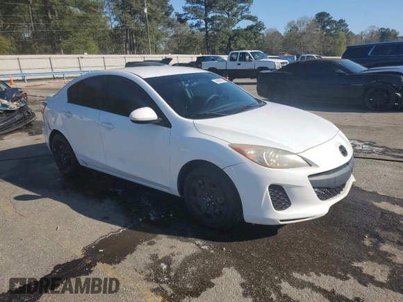 2013 Mazda 3 i SV with VIN JM1BL1TF6D1833971, listed as a Copart auction lot 49429515 with Not Provided miles and Salvage Title. Bid and sale history available at DreamBid. Image 4.