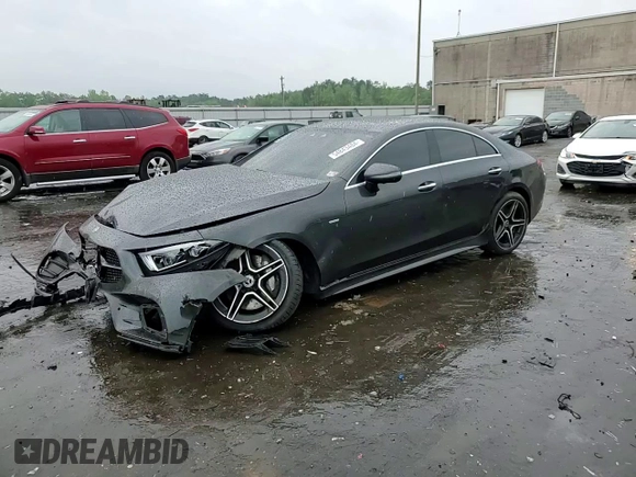 2019 Mercedes-Benz CLS with VIN WDD2J5KB2KA006855, listed as a Copart auction lot 54843484 with 70,323 mi miles and Salvage Title. Bid and sale history available at carsss.com. Image 10.