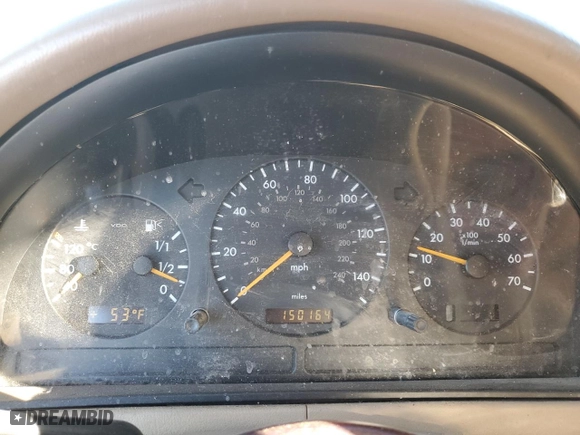 2003 Mercedes-Benz M-Class 3.7L with VIN 4JGAB57E33A420679, listed as a Copart auction lot 44367445 with 150,164 mi miles and Salvage Title. Bid and sale history available at carsss.com. Image 9.