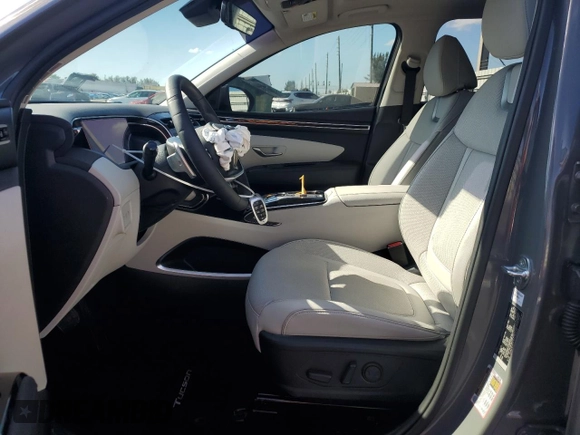 2024 Hyundai Tucson Limited with VIN 5NMJE3DE7RH384644, listed as a Copart auction lot 50822915 with 5,398 mi miles and Non Repairable. Bid and sale history available at DreamBid. Image 7.