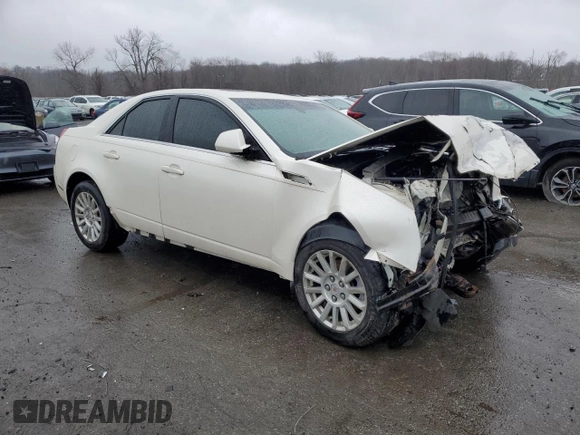 2012 Cadillac CTS Sedan Luxury with VIN 1G6DG5E56C0122884, listed as a Copart auction lot 50189715 with 0 mi miles and Salvage Title. Bid and sale history available at carsss.com. Image 4.