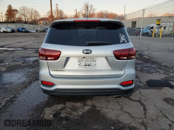 2019 Kia Sorento S with VIN 5XYPG4A57KG483415, listed as a Copart auction lot 87708955 with Not Provided miles and Salvage Title. Bid and sale history available at DreamBid. Image 6.