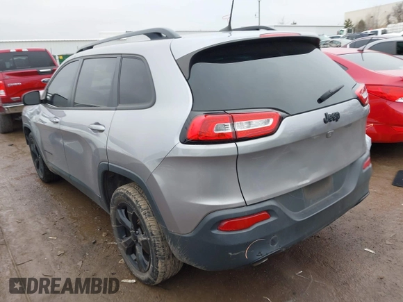 2018 Jeep Cherokee Latitude with VIN 1C4PJLCB3JD518768, listed as a IAAI auction lot 41421907 with 81,164 mi miles and . Bid and sale history available at DreamBid. Image 3.