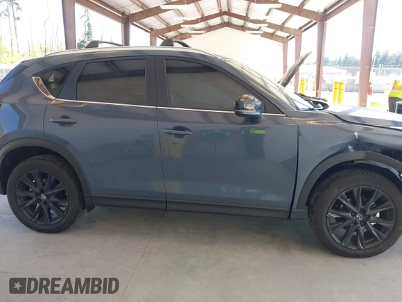 2024 Mazda CX-5 S Carbon Edition with VIN JM3KFBCL2R0510458, listed as a IAAI auction lot 42184516 with 4,474 mi miles and . Bid and sale history available at DreamBid. Image 13.