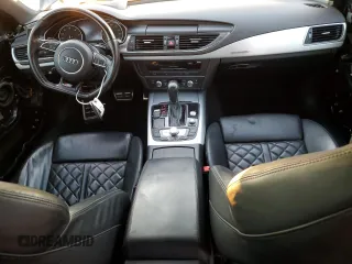 2017 Audi A7 Premium Plus with VIN WAUW3AFC4HN034186, listed as a Copart auction lot 85162674 with 57,310 mi miles and Salvage Title. Bid and sale history available at carsss.com. Image 8.