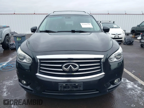 2015 Infiniti QX60 with VIN 5N1AL0MM6FC541422, listed as a IAAI auction lot 41484158 with 160,616 mi miles and . Bid and sale history available at DreamBid. Image 13.