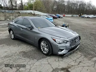 2019 Infiniti Q50 Luxe с VIN JN1EV7AR8KM594199, выставлен на аукционе Copart как лот 53190725 с пробегом 82 879 миль миль и Списание • Salvage title. История ставок и продаж доступна на DreamBid. Изображение 11.