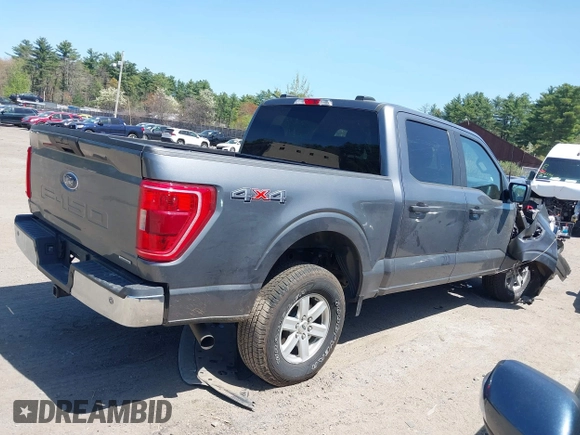 2022 Ford F-150 XL with VIN 1FTFW1E87NFB86556, listed as a IAAI auction lot 42157650 with 54,726 mi miles and . Bid and sale history available at DreamBid. Image 13.