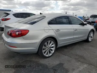 2010 Volkswagen CC with VIN WVWEU7AN0AE529949, listed as a Copart auction lot 54555325 with 152,261 mi miles and Salvage Title. Bid and sale history available at DreamBid. Image 3.