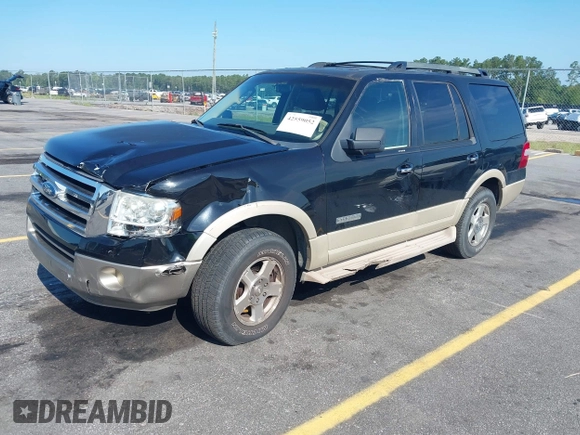 2008 Ford Expedition Eddie Bauer with VIN 1FMFU17518LA21130, listed as a IAAI auction lot 42559052 with 376,139 mi miles and . Bid and sale history available at DreamBid. Image 2.