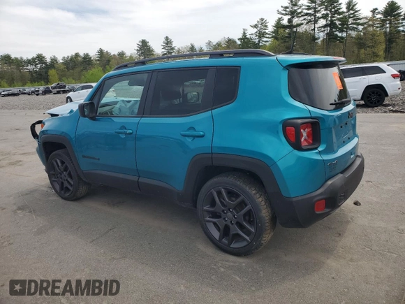 2021 Jeep Renegade 80th Anniversary with VIN ZACNJDBB3MPN31456, listed as a Copart auction lot 56538105 with Not provided miles and Salvage title. Bid and sale history available at DreamBid. Image 2.