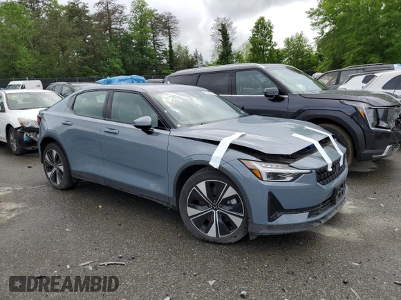 2023 Polestar 2 z VIN YSMED3KA5PL131679, wystawiony jako Copart lot #54813885 z przebiegiem 23 960 mil mil oraz Tytuł czysty. Historia ofert i sprzedaży dostępna na DreamBid. Obrazek 4.