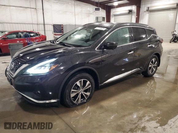 2019 Nissan Murano SL with VIN 5N1AZ2MS0KN120271, listed as a Copart auction lot 47218525 with 88,986 mi miles and Salvage Title. Bid and sale history available at DreamBid. Image 1.