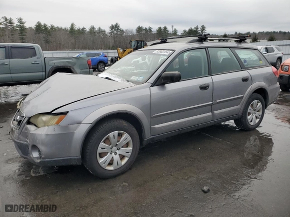 2008 Subaru Outback (Natl) with VIN 4S4BP60C587355567, listed as a Copart auction lot 83882454 with 214,226 mi miles and Salvage Title. Bid and sale history available at carsss.com. Image 1.