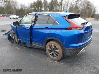 2023 Mitsubishi Eclipse Cross SE with VIN JA4ATWAA2PZ002015, listed as a IAAI auction lot 41128152 with 1 mi miles. Bid and sale history available at carsss.com. Image 3.