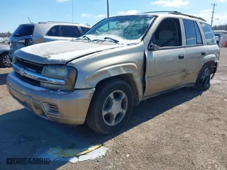 2006 Chevrolet TrailBlazer LS with VIN 1GNDS13S462328945, listed as a IAAI auction lot 41587684 with 232,076 mi miles. Bid and sale history available at carsss.com. Image 2.