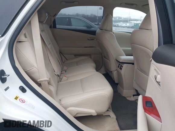 2011 Lexus RX with VIN JTJBC1BA9B2044837, listed as a IAAI auction lot 41465518 with 148,871 mi miles. Bid and sale history available at carsss.com. Image 8.