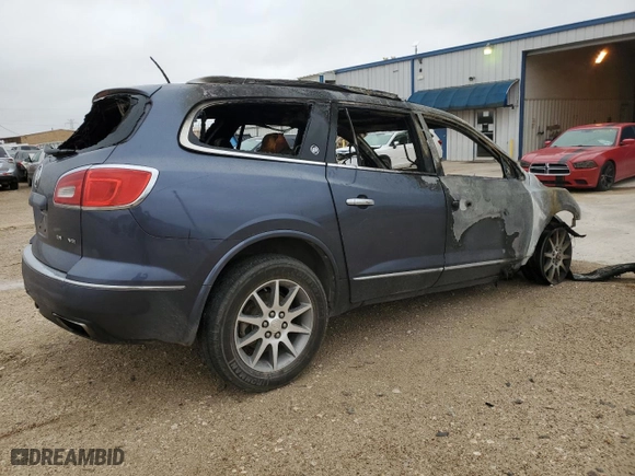 2014 Buick Enclave Leather with VIN 5GAKRBKD2EJ187190, listed as a Copart auction lot 48115215 with 0 mi miles and Non Repairable. Bid and sale history available at carsss.com. Image 3.