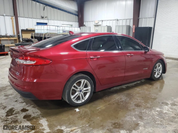 2019 Ford Fusion Hybrid Titanium with VIN 3FA6P0RU2KR257553, listed as a Copart auction lot 52171825 with 210,944 mi miles and Salvage Title. Bid and sale history available at carsss.com. Image 3.
