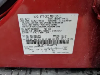 2018 Ford EcoSport SE z VIN MAJ3P1TE0JC228978, wystawiony jako Copart lot #52377845 z przebiegiem 70 845 mil mil oraz Szkoda całkowita • Salvage title. Historia ofert i sprzedaży dostępna na DreamBid. Obrazek 14.