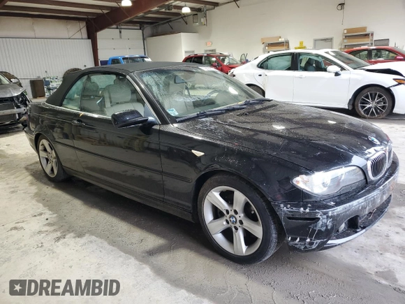 2004 BMW 3 Series 325Ci with VIN WBABW33414PL29467, listed as a Copart auction lot 72892674 with 90,432 mi miles and Salvage Title. Bid and sale history available at carsss.com. Image 4.