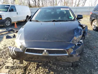 2010 Mitsubishi Lancer GTS with VIN JA32U8FW8AU031934, listed as a Copart auction lot 51247365 with 122,500 mi miles and Salvage Title. Bid and sale history available at carsss.com. Image 5.