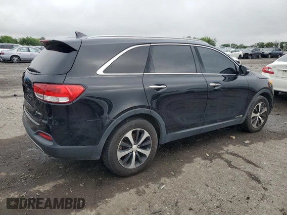 2017 Kia Sorento EX z VIN 5XYPHDA59HG246351, wystawiony jako Copart lot #58919185 z przebiegiem 119 615 mil mil oraz Czysty tytuł • Clean title. Historia ofert i sprzedaży dostępna na DreamBid. Obrazek 3.