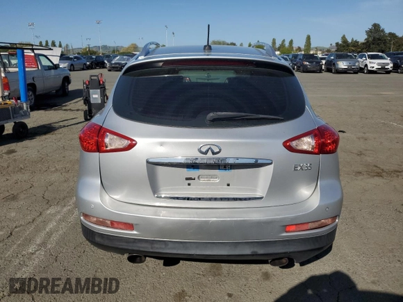 2010 Infiniti EX Journey with VIN JN1AJ0HRXAM753360, listed as a Copart auction lot 53159885 with 140,068 mi miles and Salvage Title. Bid and sale history available at carsss.com. Image 6.