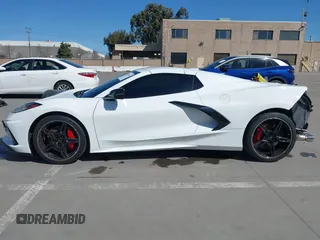 2021 Chevrolet Corvette 1LT with VIN 1G1YA3D49M5123036, listed as a IAAI auction lot 41681854 with 5,367 mi miles. Bid and sale history available at carsss.com. Image 15.