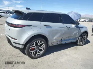 2020 Land Rover Range Rover Evoque S with VIN SALZJ2FX1LH060825, listed as a Copart auction lot 46861155 with 43,331 mi miles and Salvage Title. Bid and sale history available at DreamBid. Image 3.