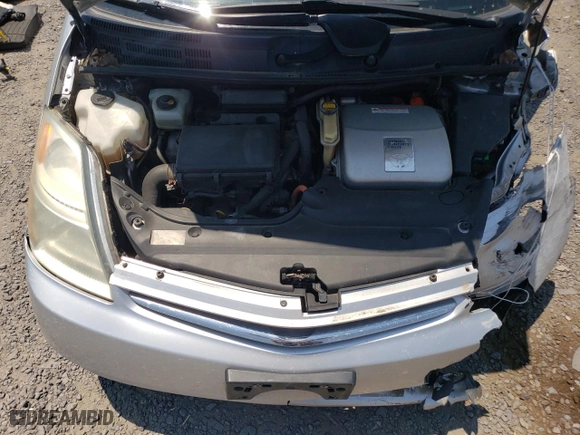 2007 Toyota Prius with VIN JTDKB20UX77642745, listed as a Copart auction lot 87360504 with 201,809 mi miles and Salvage Title. Bid and sale history available at carsss.com. Image 12.