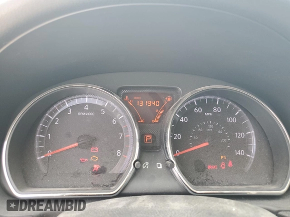 2013 Nissan Versa SV with VIN 3N1CN7AP2DL826394, listed as a Copart auction lot 63488554 with 131,940 mi miles and Salvage title. Bid and sale history available at DreamBid. Image 9.
