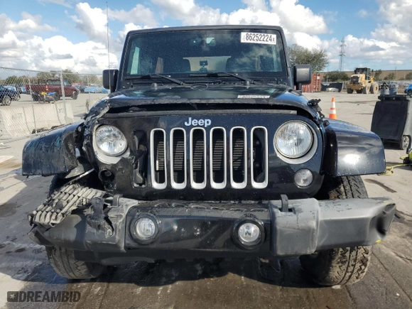 2018 Jeep Wrangler JK Unlimited Altitude with VIN 1C4BJWEG1JL844773, listed as a Copart auction lot 86252224 with 63,197 mi miles and Salvage Title. Bid and sale history available at carsss.com. Image 5.