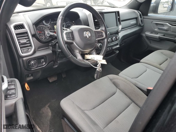 2023 Ram 1500 Big Horn with VIN 1C6RRFBG5PN549322, listed as a Copart auction lot 83238064 with 28,719 mi miles and Non Repairable. Bid and sale history available at carsss.com. Image 8.