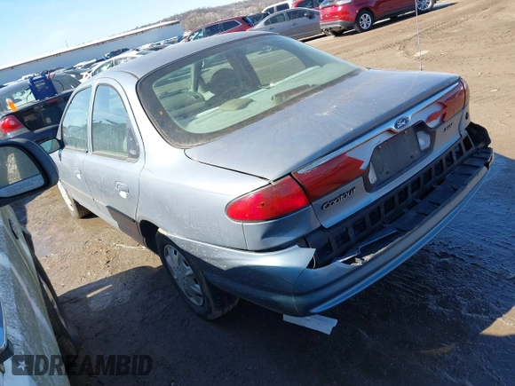 2000 Ford Contour SE Fleet with VIN 1FAFP66L5YK137824, listed as a IAAI auction lot 41610477 with 120,320 mi miles. Bid and sale history available at carsss.com. Image 3.
