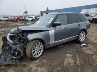 2017 Land Rover Range Rover z VIN SALGS2FE9HA335215, wystawiony jako Copart lot #47974405 z przebiegiem 120 235 mil mil oraz Szkoda całkowita • Salvage title. Historia ofert i sprzedaży dostępna na DreamBid. Obrazek 1.