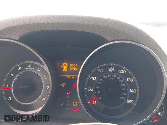 2009 Acura MDX Sport/Pwr Tail Gate with VIN 2HNYD28799H507129, listed as a IAAI auction lot 39407862 with 133,789 mi miles. Bid and sale history available at carsss.com. Image 7.