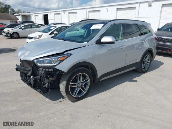 2017 Hyundai Santa Fe Limited Ultimate with VIN KM8SRDHF7HU180527, listed as a IAAI auction lot 41557692 with 89,415 mi miles. Bid and sale history available at carsss.com. Image 18.