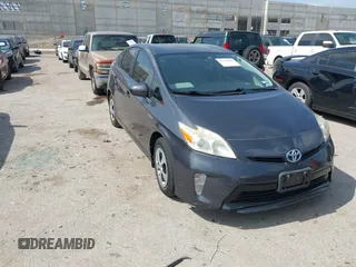 2013 Toyota Prius One with VIN JTDKN3DU0D1657132, listed as a IAAI auction lot 42538799 with 196,201 mi miles and . Bid and sale history available at DreamBid. Image 1.