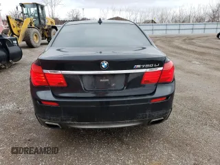 2011 BMW 7 Series 750Li xDrive with VIN WBAKC8C51BC433184, listed as a Copart auction lot 50345755 with 257,206 mi miles and Clean Title. Bid and sale history available at carsss.com. Image 6.