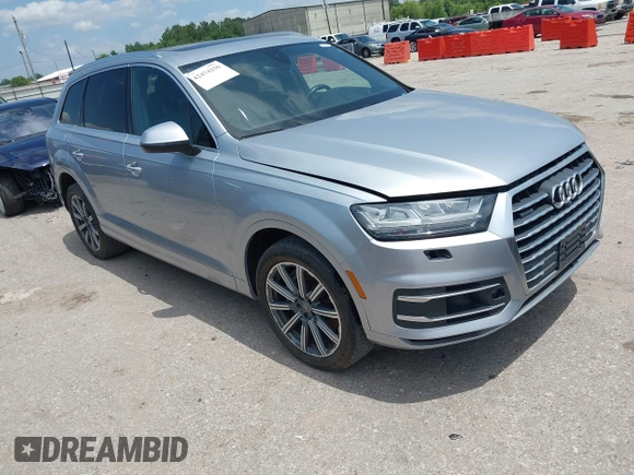 2018 Audi Q7 Prestige with VIN WA1VAAF74JD012380, listed as a IAAI auction lot 42474250 with 131,265 mi miles and . Bid and sale history available at DreamBid. Image 1.